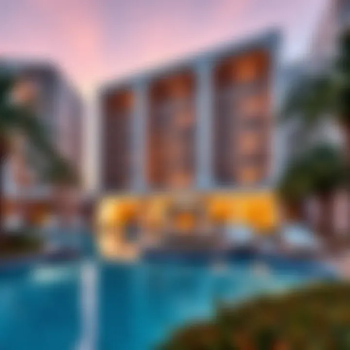 Architectural Marvel of Azure Residences Innovative architectural design of Azure Residences