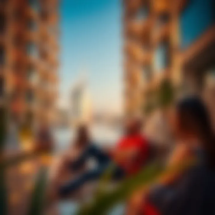 Vibrant lifestyle in a near hotel apartment community