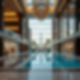 Architectural marvel of برج الثريا الخان showcasing modern design