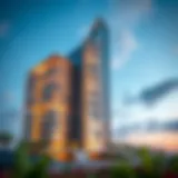 Exterior view of By The Sea Tower showcasing modern architecture
