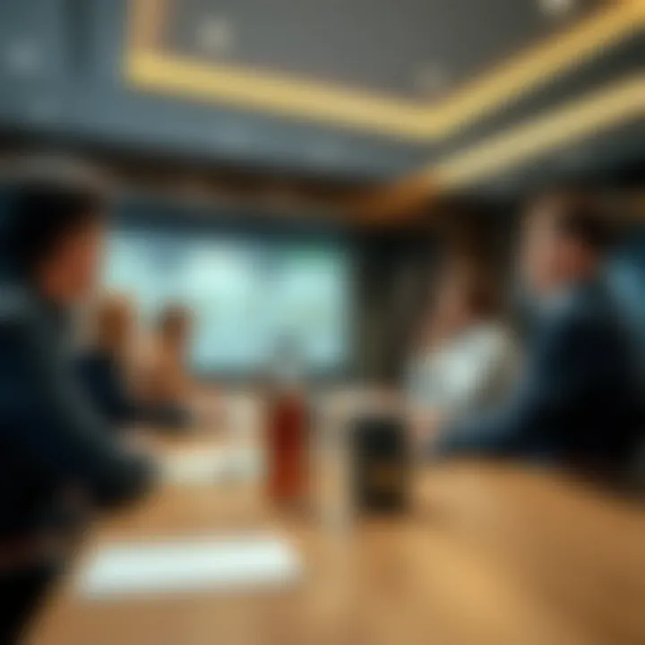 Training session for real estate professionals