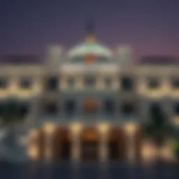 Exterior view of the Central Post Office showcasing its architecture