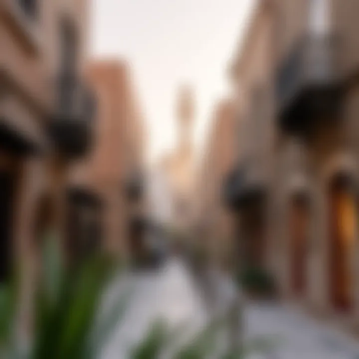 A Journey Through Time: Al Fahidi Historical Neighborhood Scenic view of Al Fahidi Historical Neighborhood with art galleries and museums