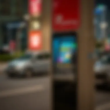 Innovative Parking Payment Solutions A modern parking payment machine in Dubai