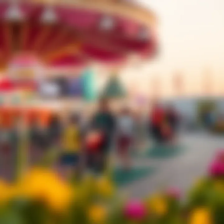 Vibrant entertainment events taking place at Dubai Parks
