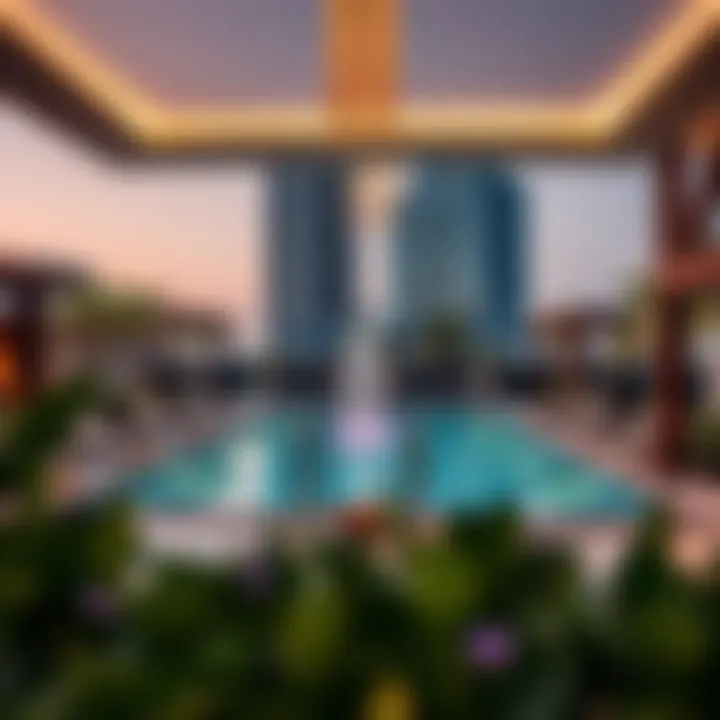 Exclusive amenities at Emaar residential community