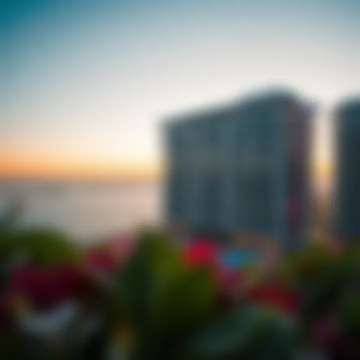 Breathtaking view of the beachfront from فندق بالما بيتش
