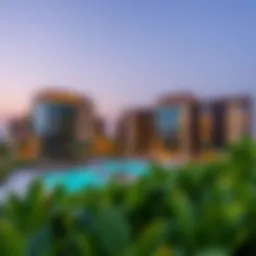 Breathtaking view of Golf Promenade 5A showcasing modern architectural design