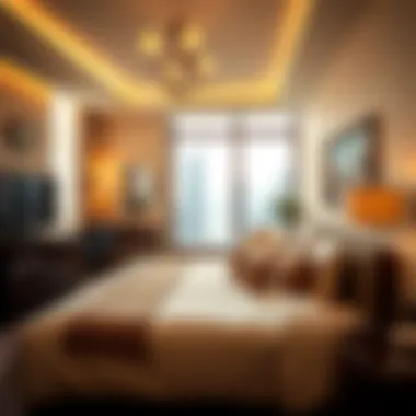 Cozy and Elegant Bedroom within a Hotel Apartment Cozy bedroom in a hotel apartment