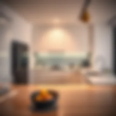 State-of-the-Art Kitchen Facilities in a Dubai Hotel Apartment Modern kitchen in a hotel apartment
