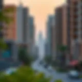 Diverse Neighborhoods in Dubai Vibrant cityscape of Dubai showcasing diverse neighborhoods