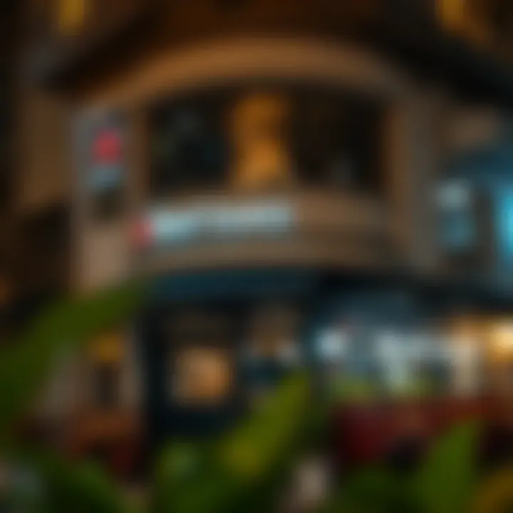The iconic restaurant facade that symbolizes Karama's dining scene.
