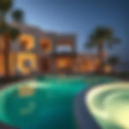 Stunning view of La Quinta's luxurious villas