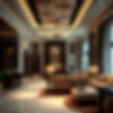 Luxurious interiors of a Dubai mansion