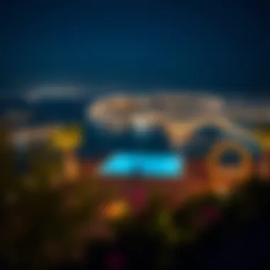 Breathtaking Rooftop Pool Vista Stunning view from the rooftop pool