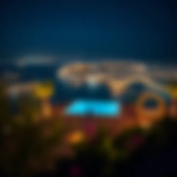 Breathtaking Rooftop Pool Vista Stunning view from the rooftop pool