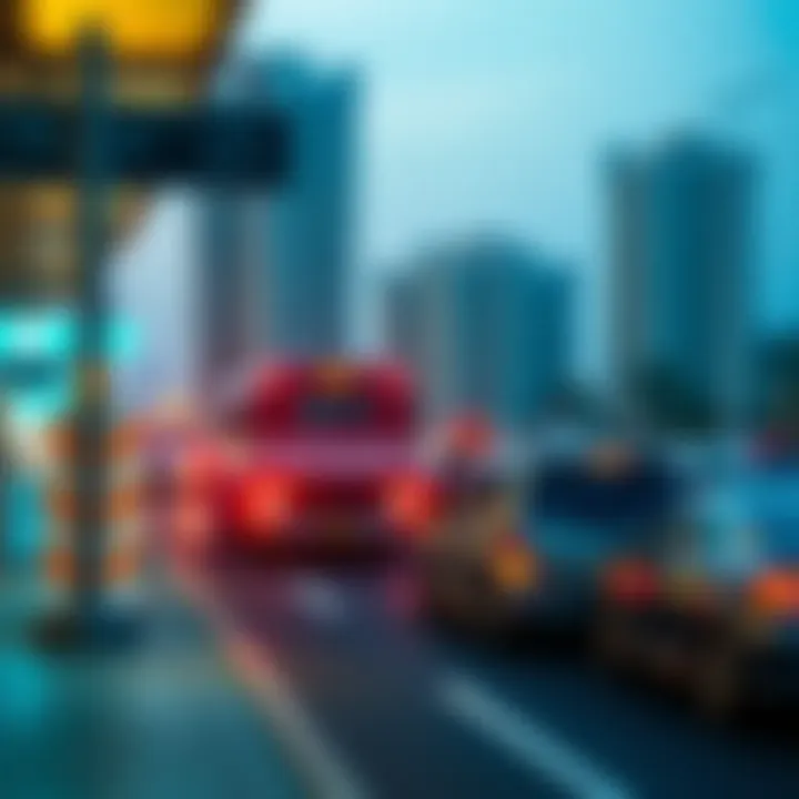 Transportation options connecting Nad Al Sheba Gardens to other parts of Dubai