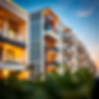 Modern Architecture of Park Heights 2 Modern architecture of residences in Park Heights 2