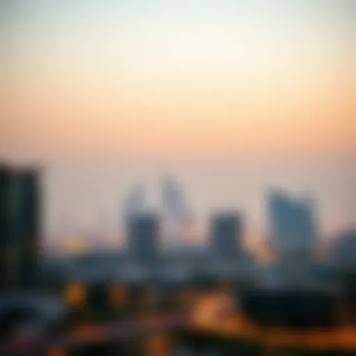 Skyline of Park Heights 2 Stunning skyline view of Park Heights 2 in Dubai Hills