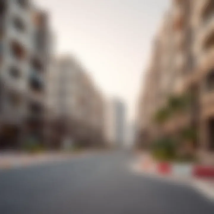 Modern residential buildings highlighting the real estate trends in Bur Dubai