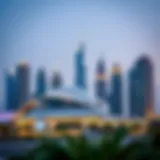 Stunning skyline of Dubai showcasing modern architecture