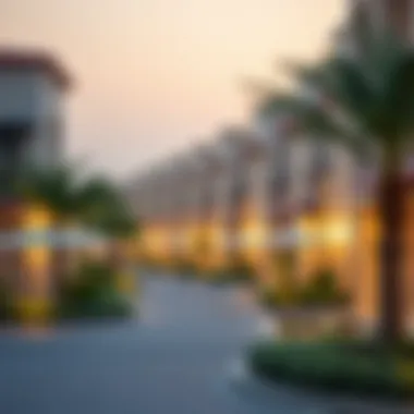 Vibrant Community Features Around Villas Vibrant community features surrounding villas