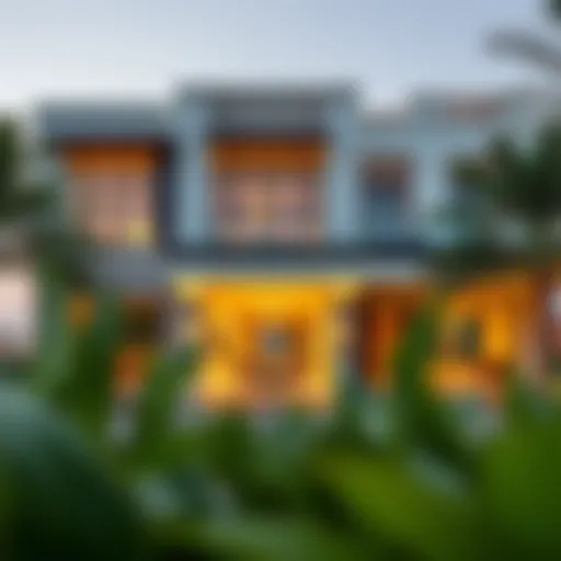 Luxurious Villa Exterior in Dubai Luxurious villa exterior in Dubai