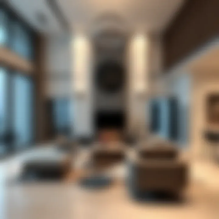 Modern Interiors of a Dubai Villa Modern interiors of a villa in Dubai