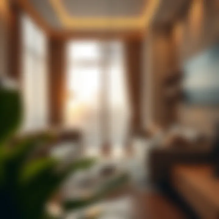 Cozy apartment interior design