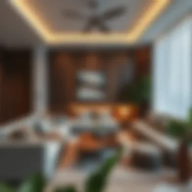 Cozy Room Interior for Rentals A cozy room interior design ideal for rental living