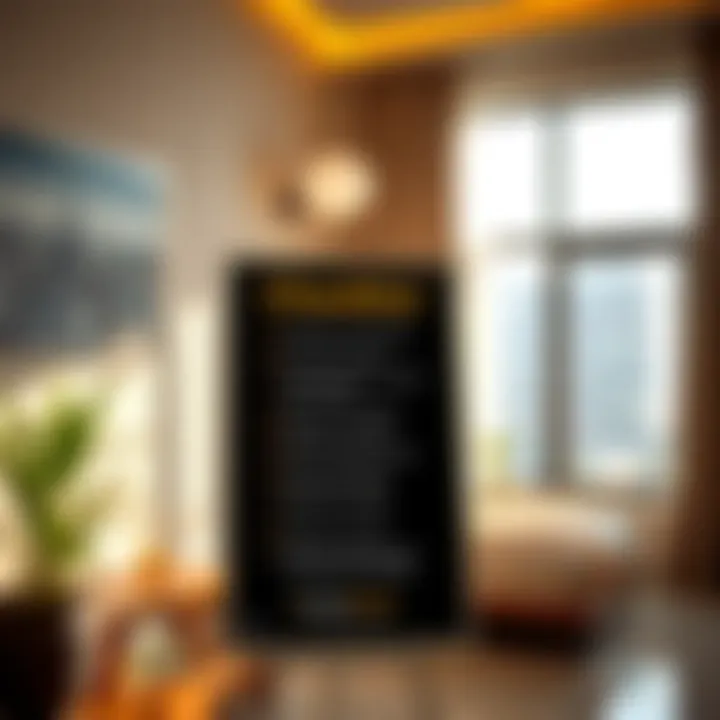 Essential Checklist for Room Rentals Checklist for renting a room