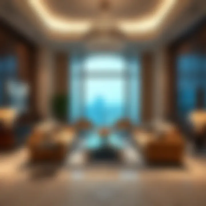 Luxurious Living Spaces at Royal Regency Lavish interior of a Royal Regency residence