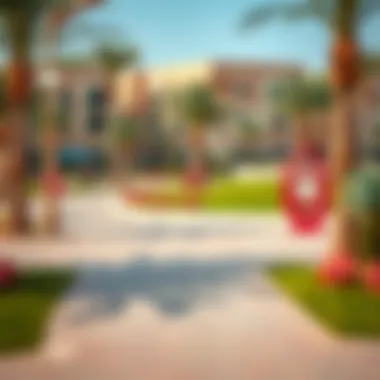 Community Park in Safa Al Madina Community park in Safa Al Madina showcasing green spaces