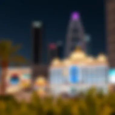 View of Bur Dubai's vibrant surroundings near the hotel