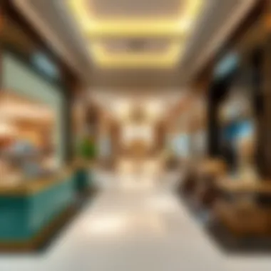 Luxury Retail Experience in Madinat Zayed An upscale retail store featuring luxury brands in Madinat Zayed