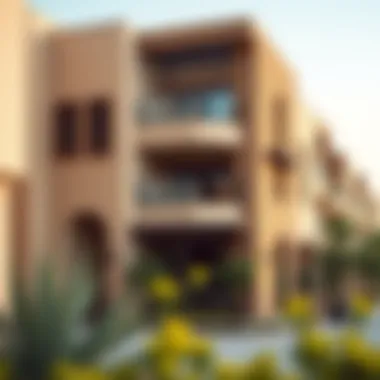 Architectural Features of Sidra Village Architectural details of Sidra Village homes