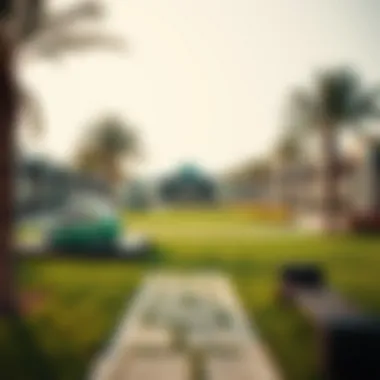 Community Park in Sidra Village Community park in Sidra Village promoting outdoor lifestyle