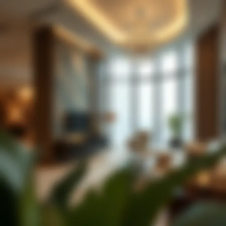 Interior design highlights from South Heights Tower B