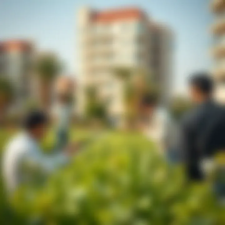 Community engagement in sustainability practices