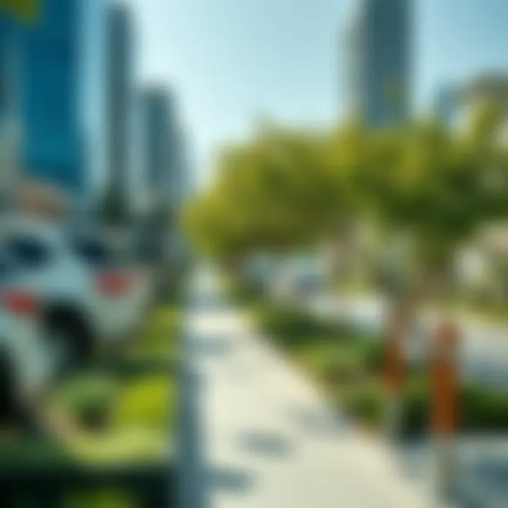 Green infrastructure in Abu Dhabi's urban setting