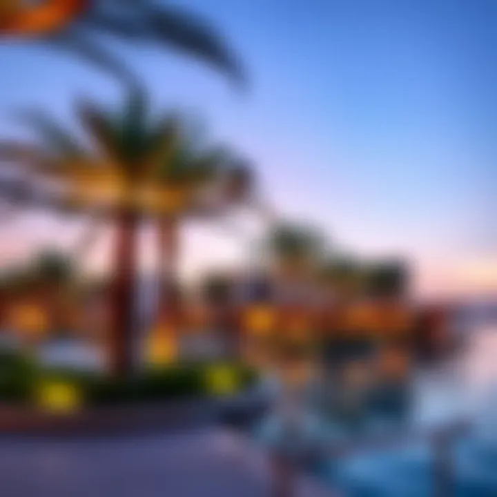 Serene waterfront scenes from Damac Lagoons illustrating the tranquil environment