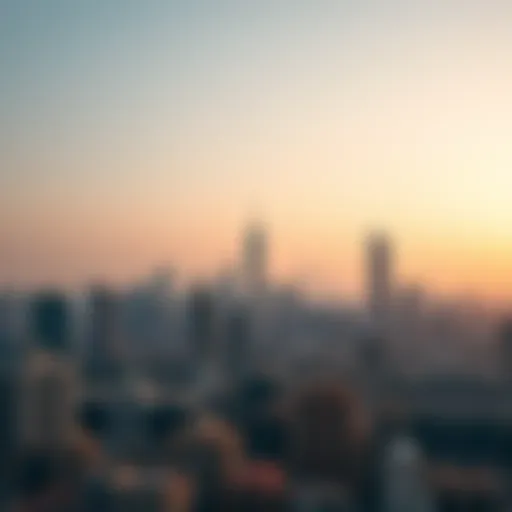 Stunning view of هيلي روتانا's skyline