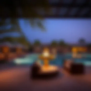 Poolside Oasis: Relaxation Redefined Lavish poolside area at a top resort in the UAE