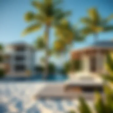 Beachfront Properties Near Blue Waters Beach Luxurious beachfront properties neighboring Blue Waters Beach