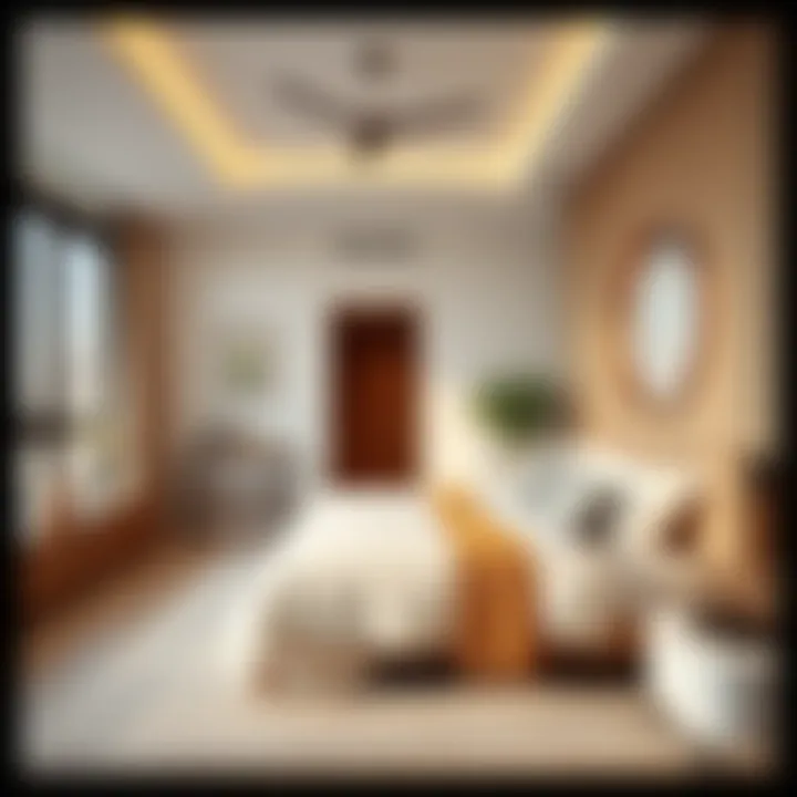 Stylish bedroom designed for modern living in Al Quoz