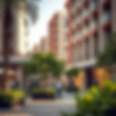Nearby Essential Amenities Essential amenities nearby a studio apartment such as parks and supermarkets.