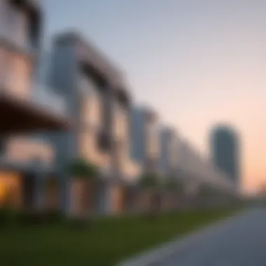 Luxury residential properties in Meydan, reflecting contemporary design.