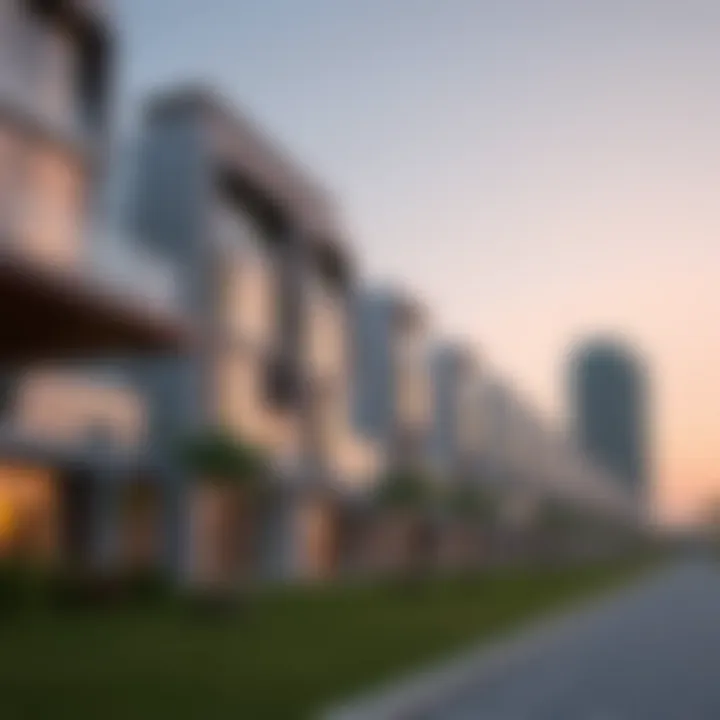 Luxury residential properties in Meydan, reflecting contemporary design.