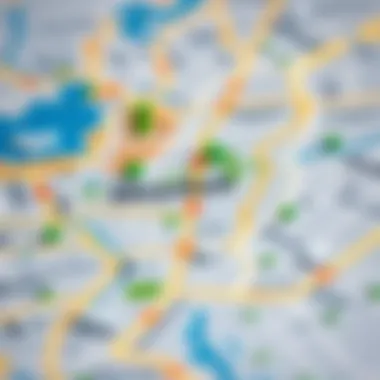 Map of Meydan's Location Map highlighting Meydan's strategic position within Dubai.