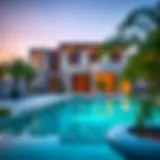 Exquisite exterior view of Manor Hotel showcasing contemporary design